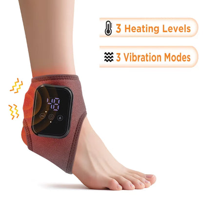 NexaMassage™ Heated Vibration Ankle & Wrist Wrap