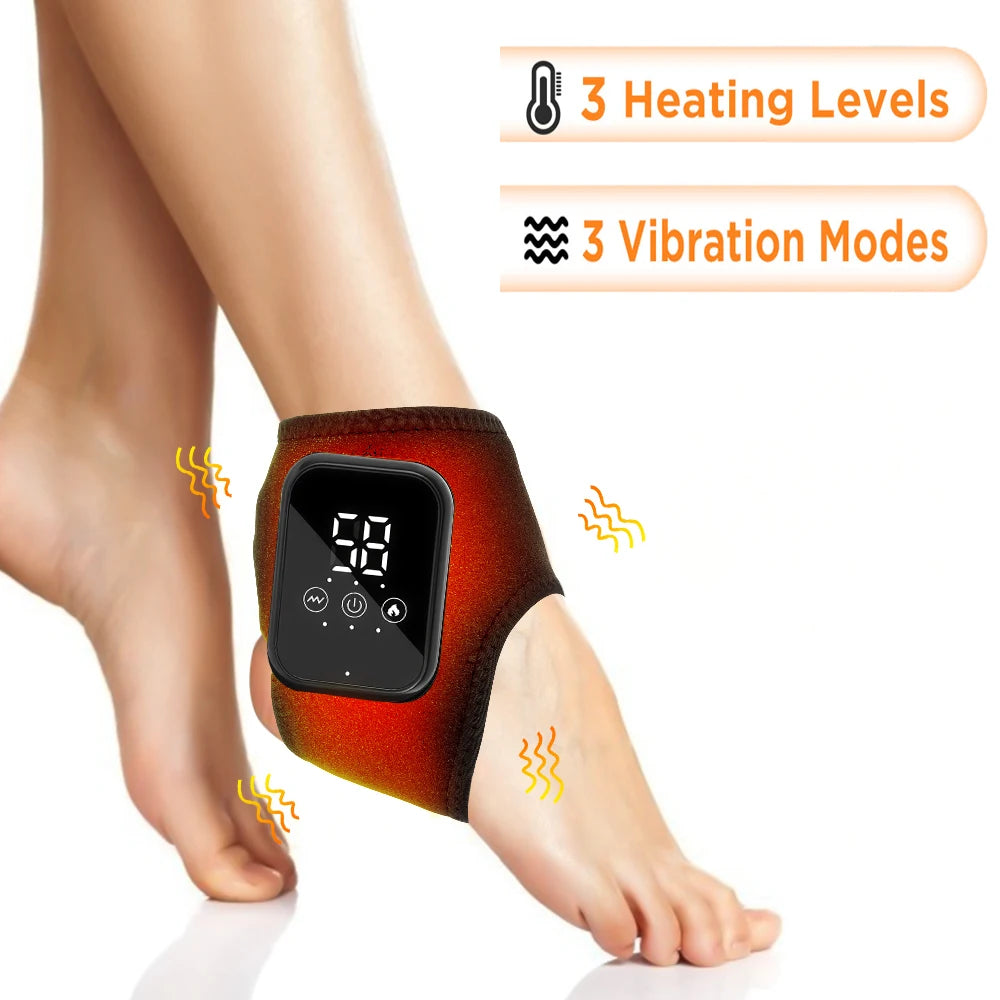 NexaMassage™ Heated Vibration Ankle & Wrist Wrap