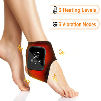 NexaMassage™ Heated Vibration Ankle & Wrist Wrap