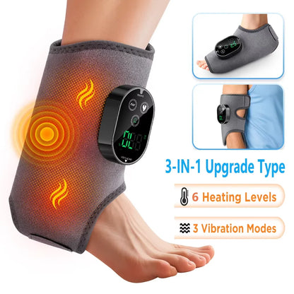 NexaMassage™ Heated Vibration Ankle & Wrist Wrap