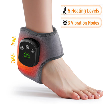 NexaMassage™ Heated Vibration Ankle & Wrist Wrap